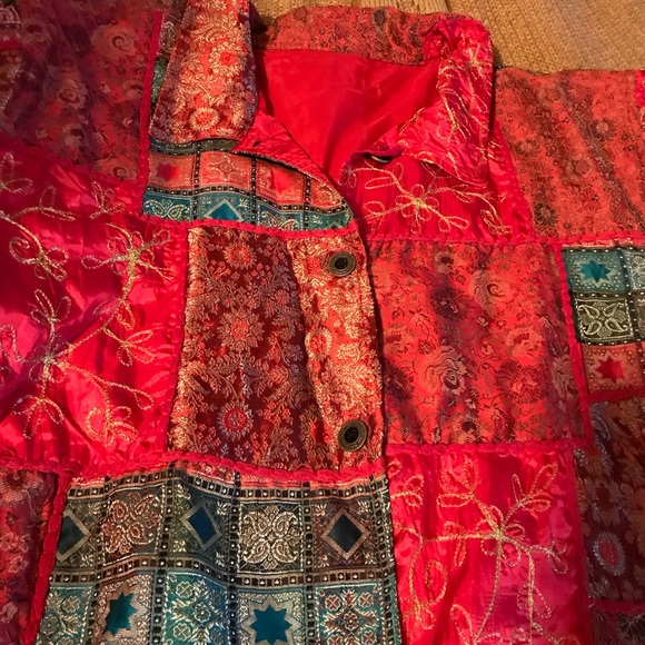 Multicolored Divasize Jacket - Picture 3 of 4